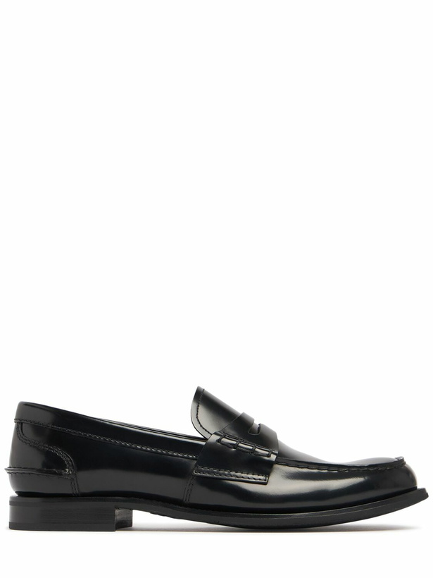 Photo: CHURCH'S Pembrey Brushed Leather Loafers