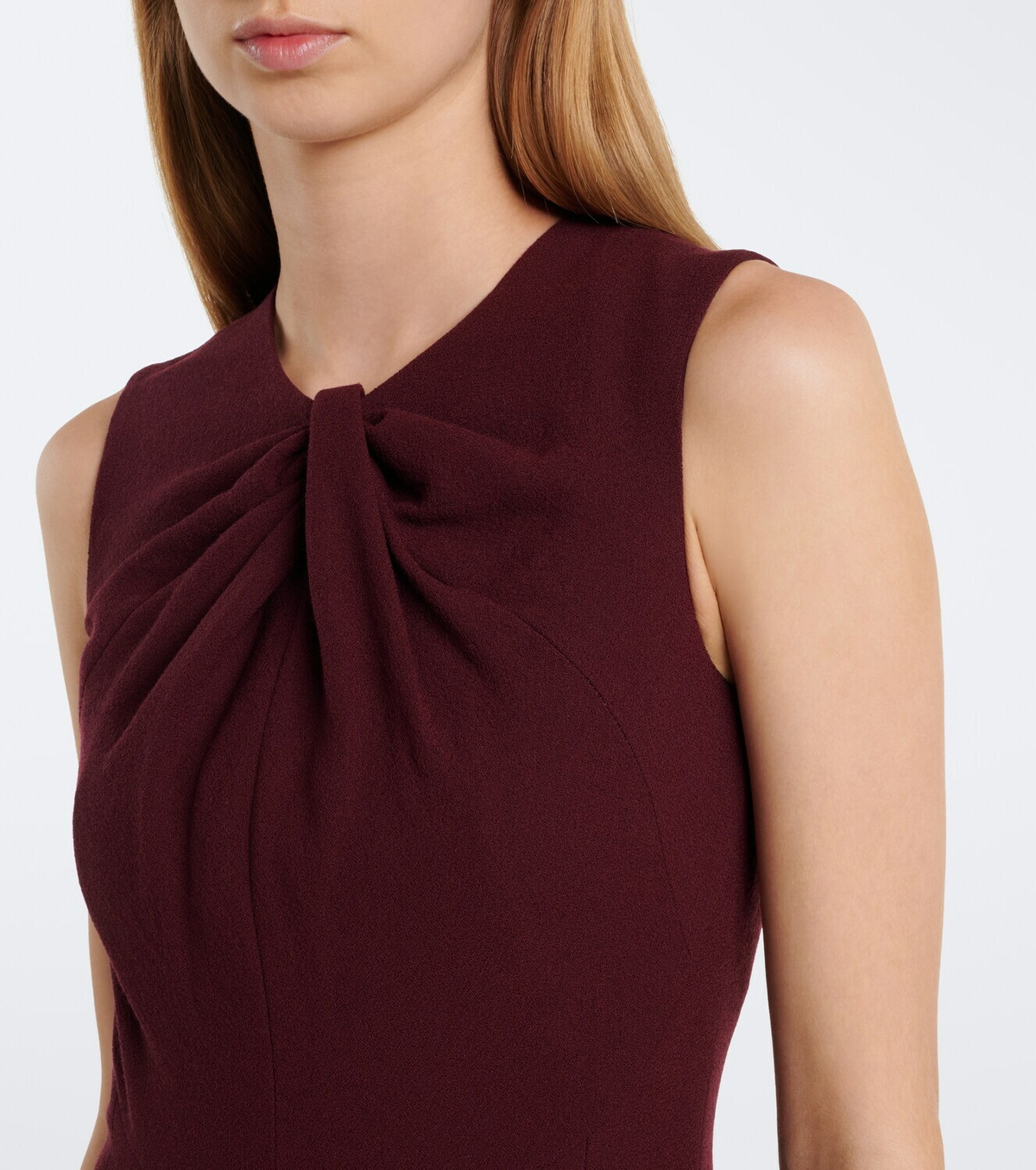 Emilia Wickstead Meryl gathered midi dress