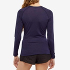 SOAR Women's Merino Silk Base Layer T-Shirt in Navy