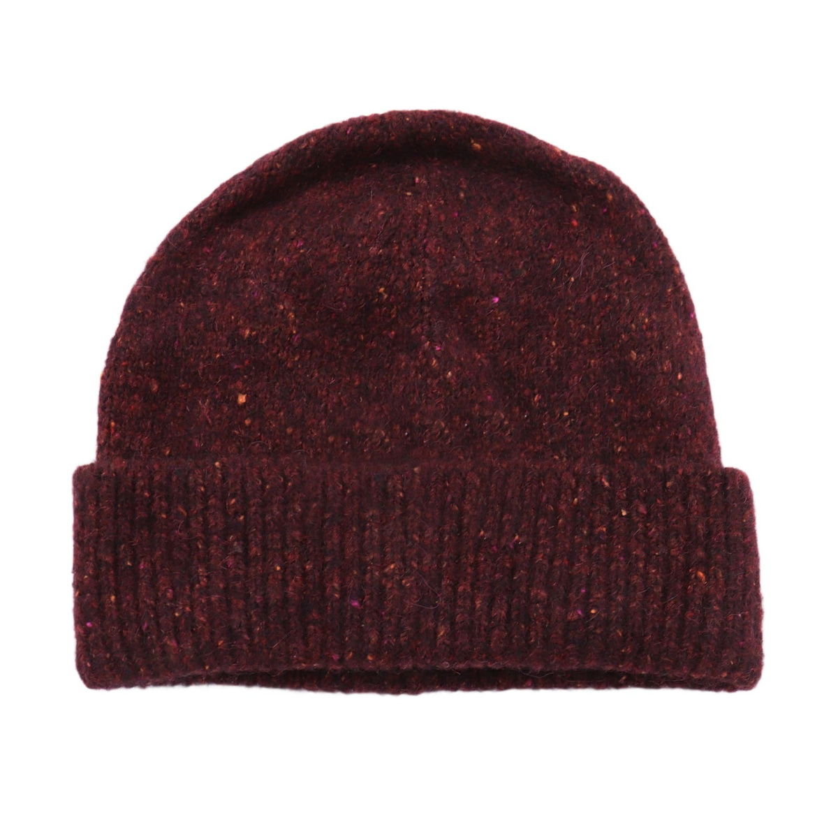 Brunello Cucinelli Dark Red Cashmere Hat Brunello Cucinelli
