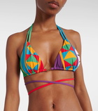 Loewe Paula's Ibiza printed bikini top