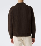 Eleventy Wool and cashmere polo sweater