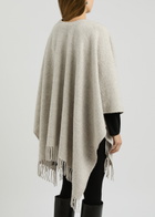 Eileen Fisher Bouclé Alpaca-blend Shawl - Pearl - One Size