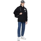 McQ Alexander McQueen Black Oversized Super Big Hoodie