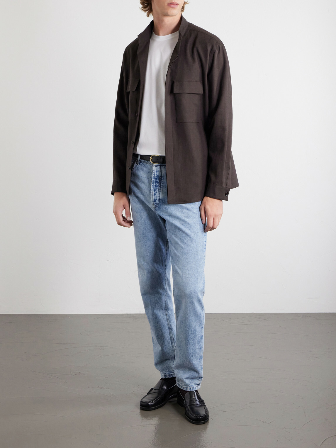 Zegna - Cotton-Jersey T-Shirt - White