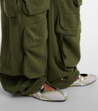 The Attico Cotton jersey sweatpants