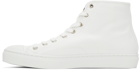 Vivienne Westwood White Plimsoll High-Top Sneakers