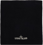 Stone Island Black Knit Snood