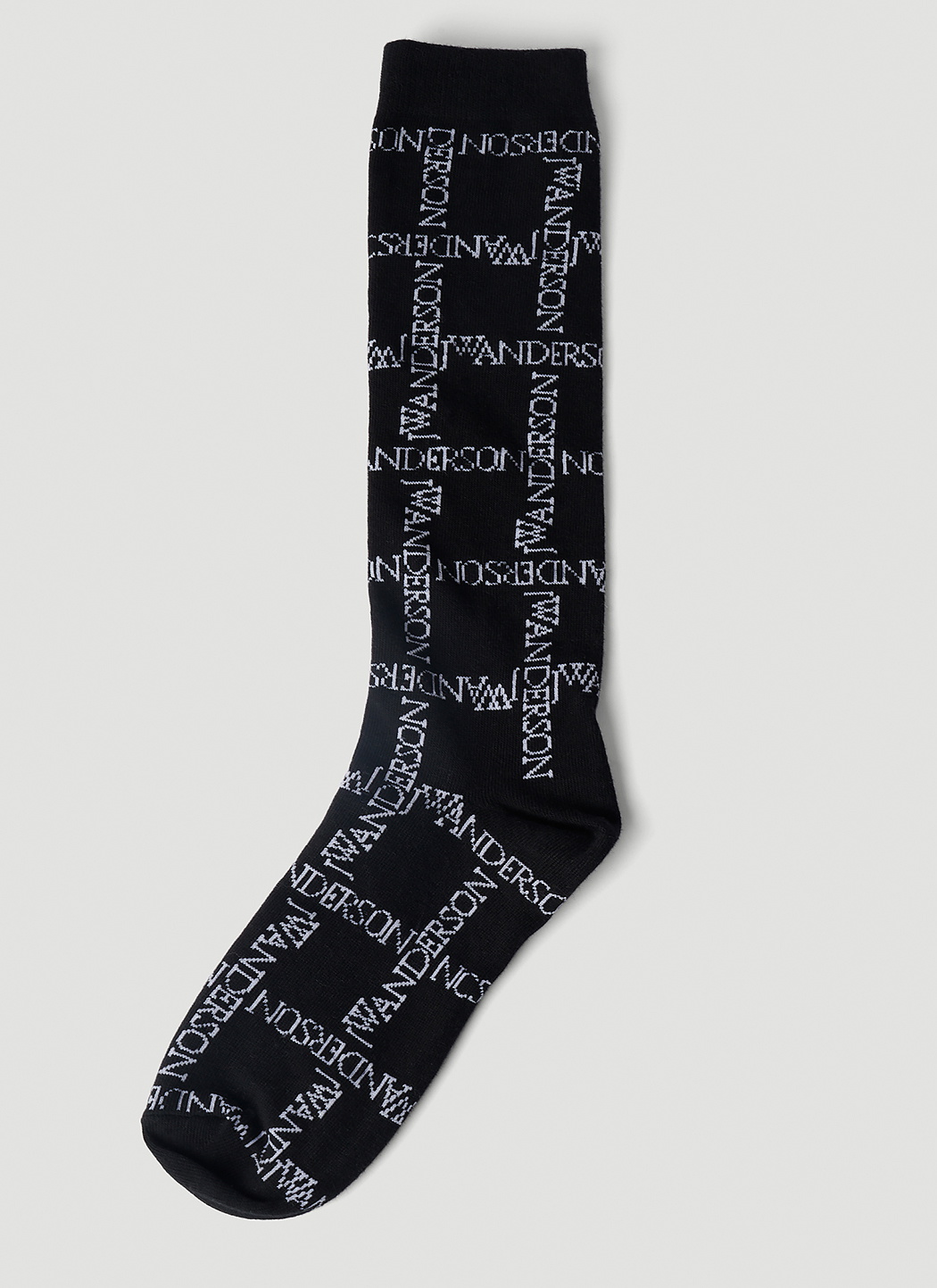 JW Anderson Logo Grid Long Socks
