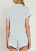 Eberjey Gisele Stretch-jersey Pyjama set Blue