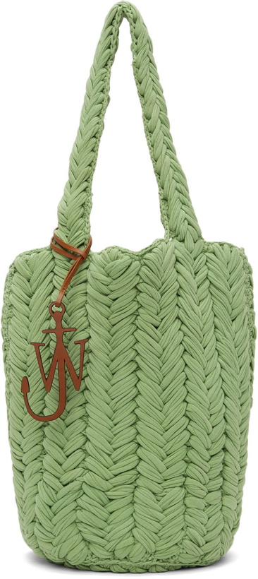 Photo: JW Anderson Knitted Shopper Top Handle Bag