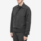 Uniform Bridge Men's Nylon Trucker Jacket in Black