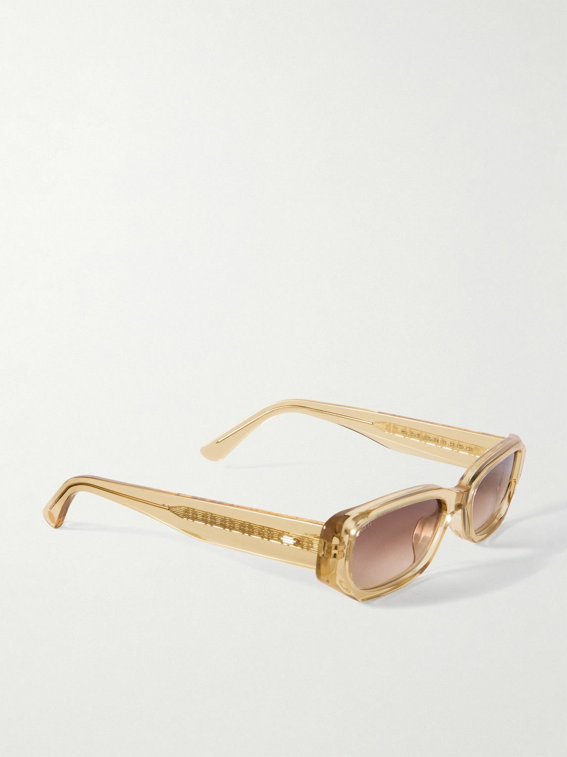 Kimeze - Oré Rectangle-Frame Mazzucchelli Acetate Sunglasses