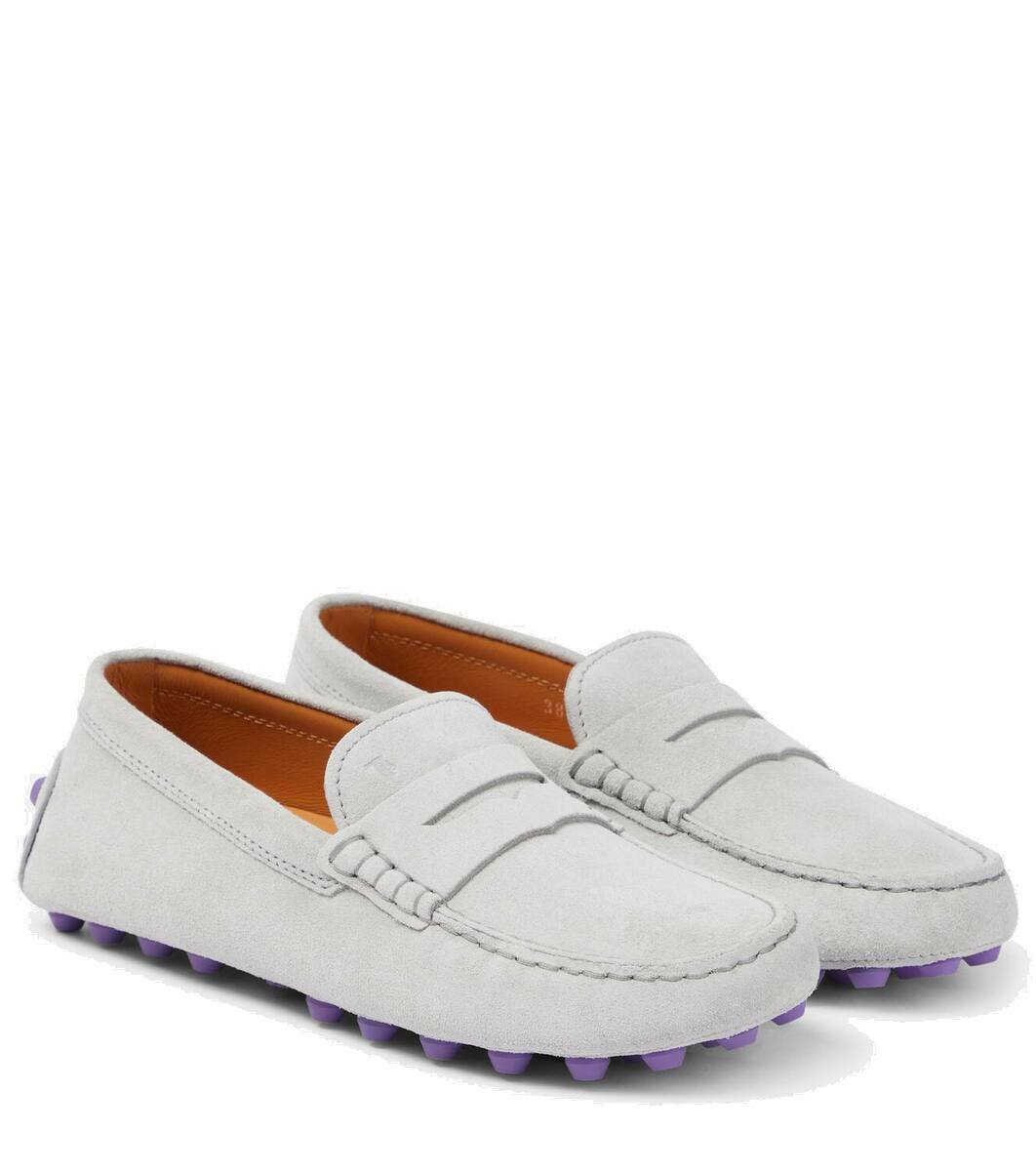 Tod's Men's Moccasin Gommino Bubble Brown