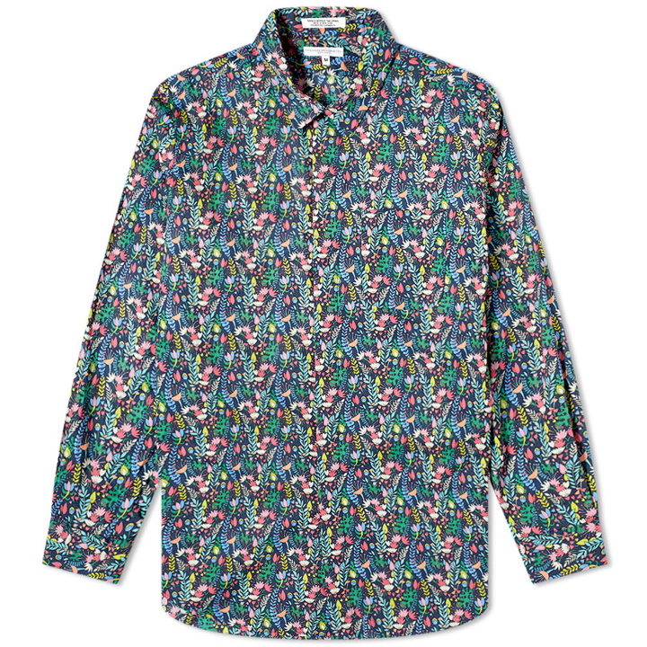 Photo: Engineered Garments Floral Short Collar Shirt