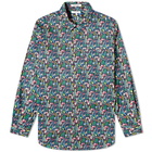 Engineered Garments Floral Short Collar Shirt