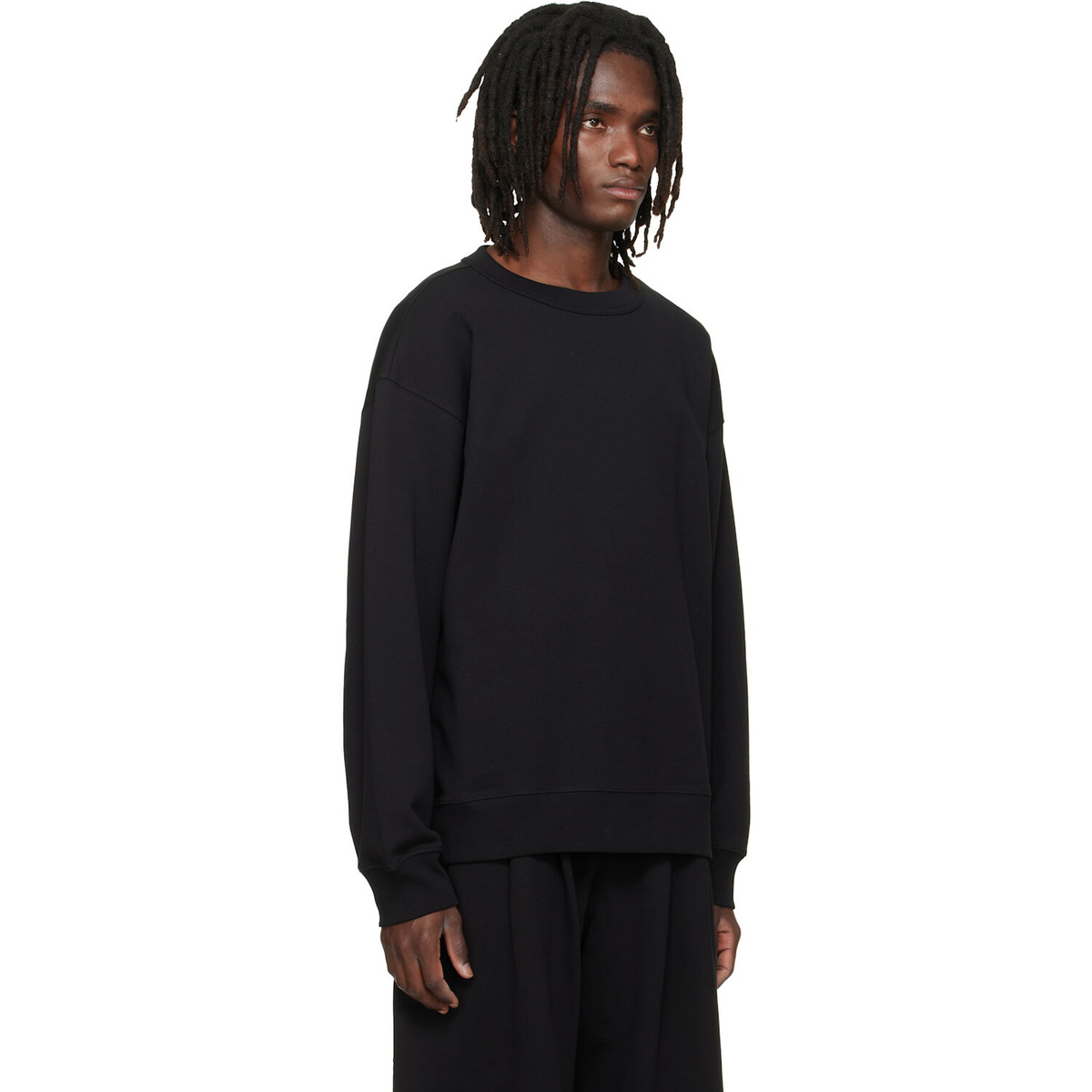 Dries Van Noten Black Oversized Sweatshirt