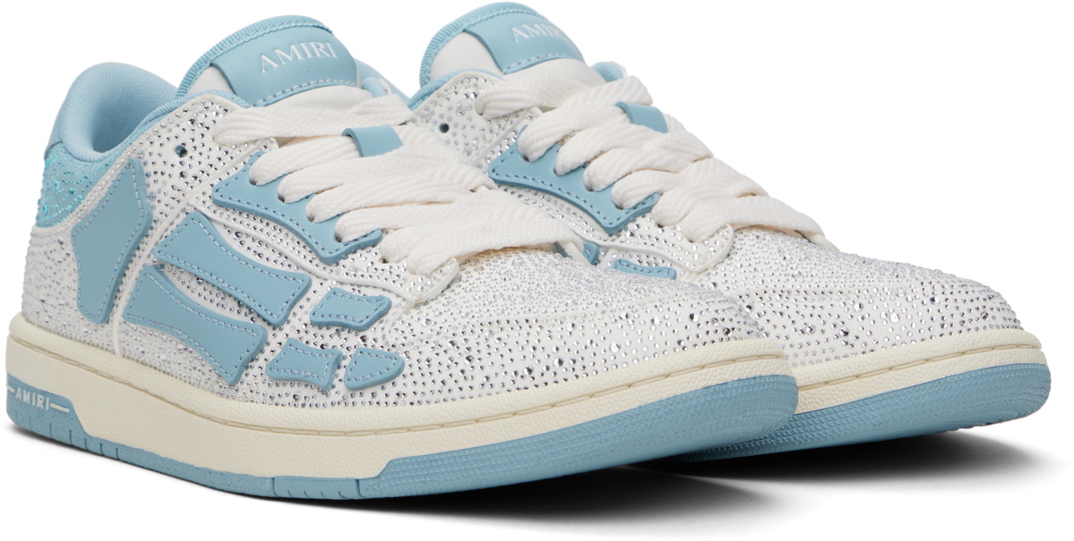 Interesting Info About Amiri Blue Skel Top Low Sneakers