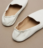 The Row Casa leather slippers