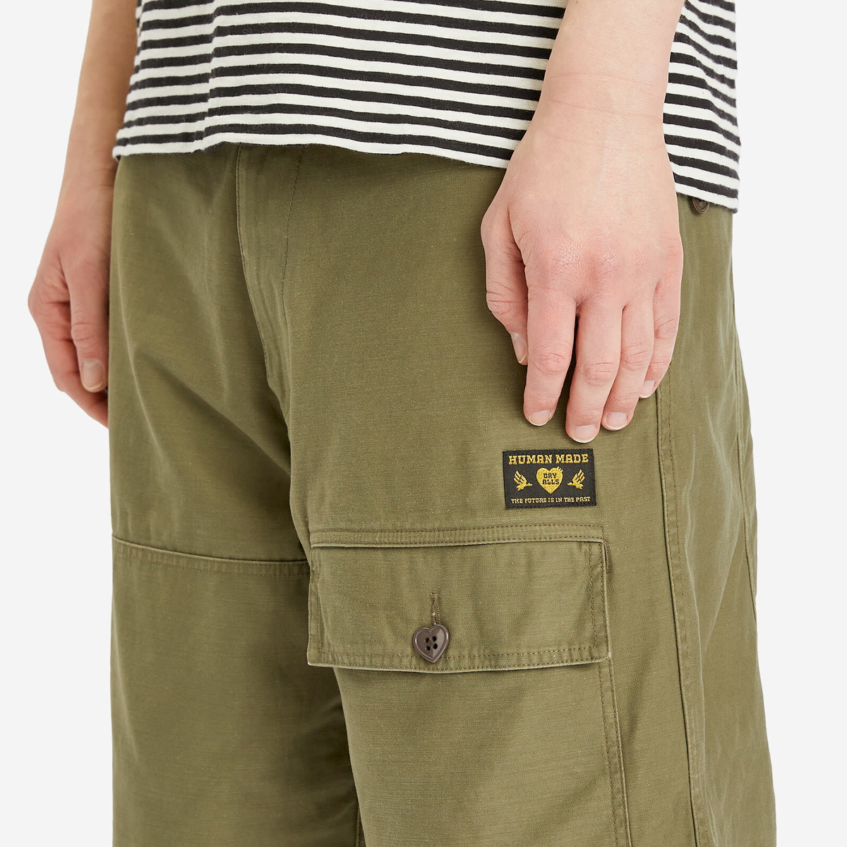 Human Made Men's Air Force Pants in Olive Human Made