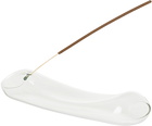 KANZ Clear Glass Incense Holder