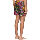 Valentino Multicolor Flower Swim Shorts