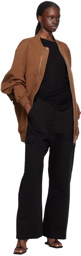 Rick Owens DRKSHDW Black Cargo Trousers