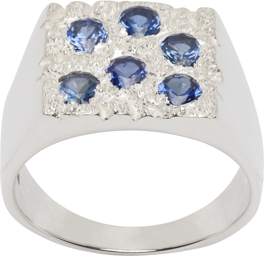 Bleue Burnham Silver 'The Rose Garden' Ring