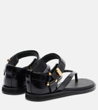 Sacai Leather thong sandals