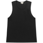 DONNI. Women's Jersey Basic Tank Top in Jet