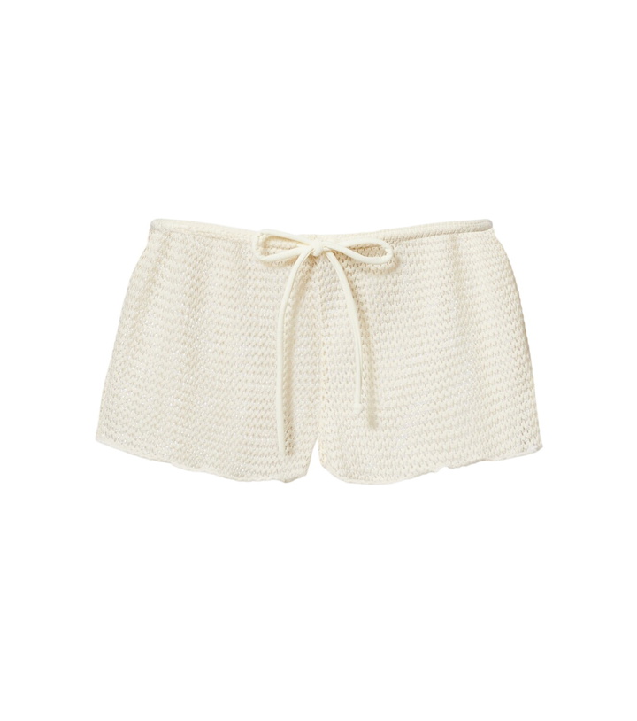 Photo: Montce Vero crochet shorts