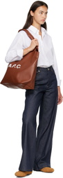 A.P.C. Tan Ninon Tote