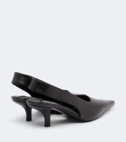 Toteme Leather slingback pumps