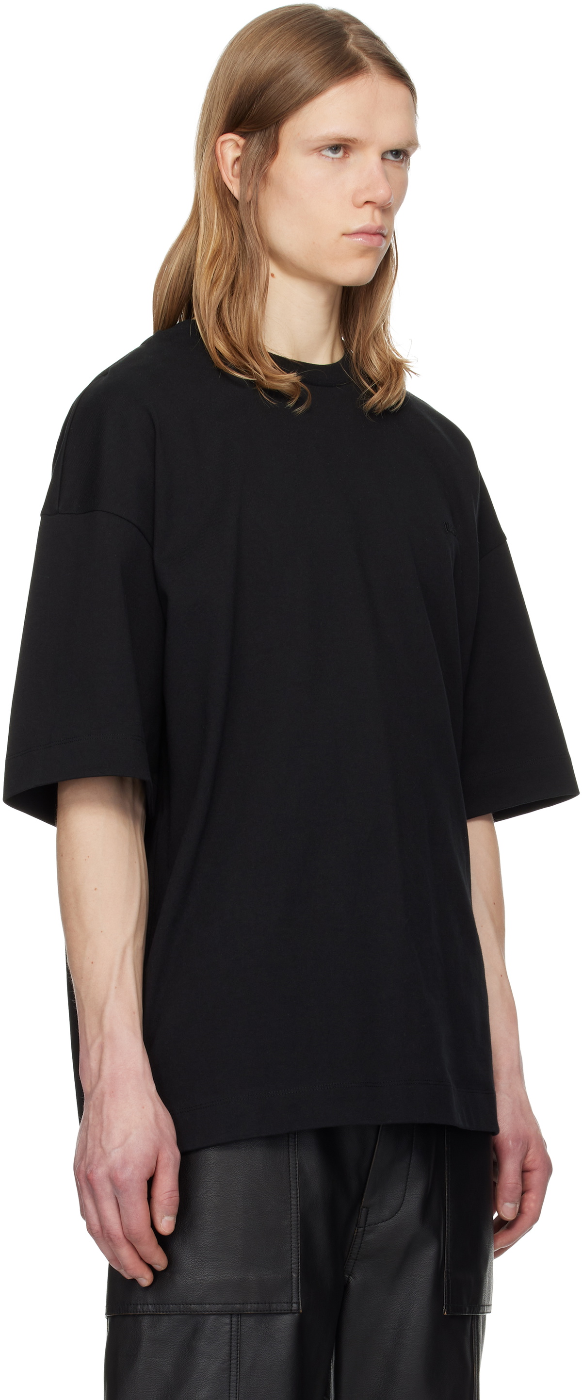 Juun.J Black Basic T-shirt