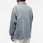 Manresa Men's Half Zip Knit in Gark Grey/Grey