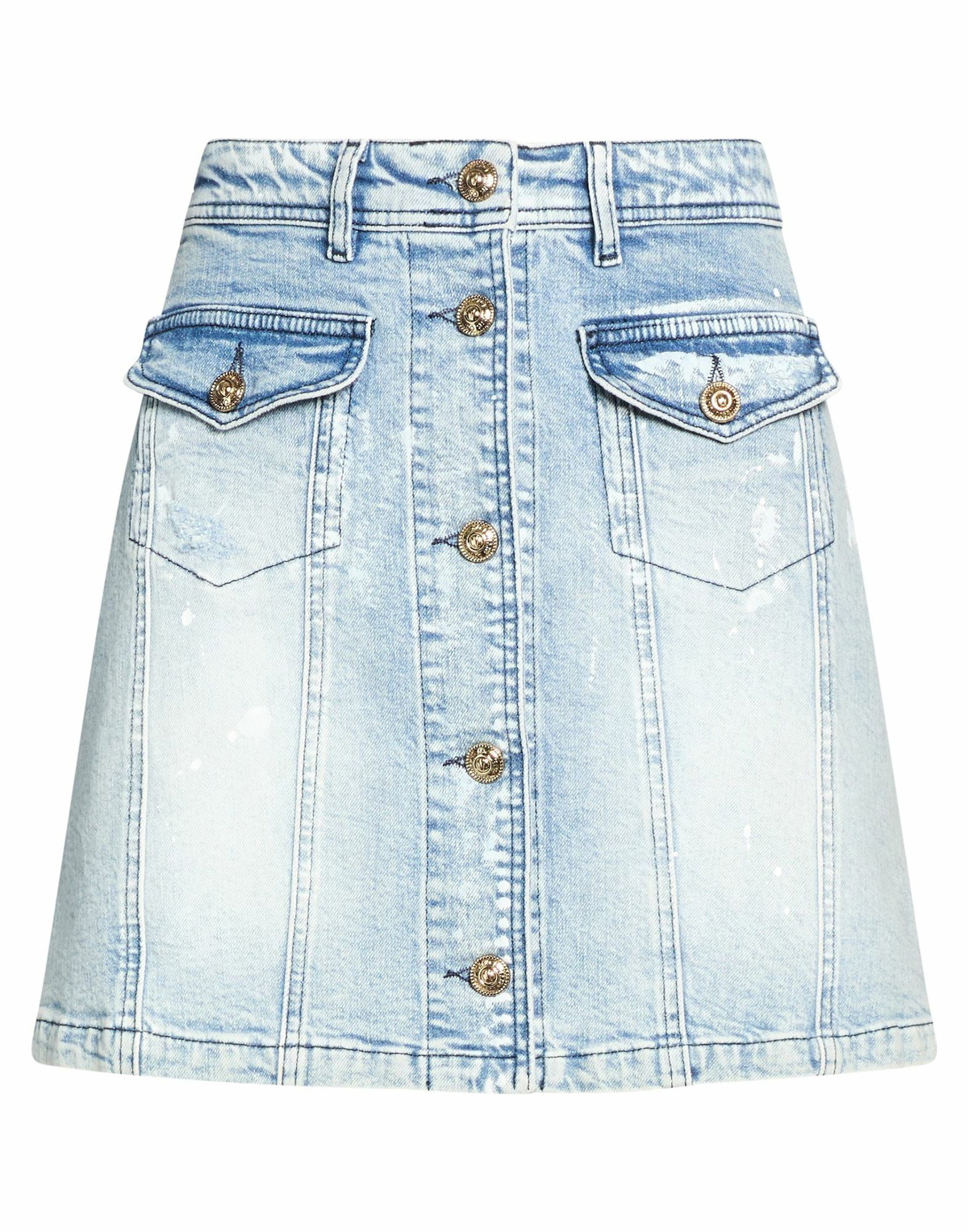 Versace Jeans Couture Womens Denim skirt in Blue