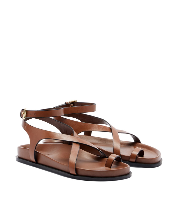 Photo: A.Emery Jalen Slim leather sandals