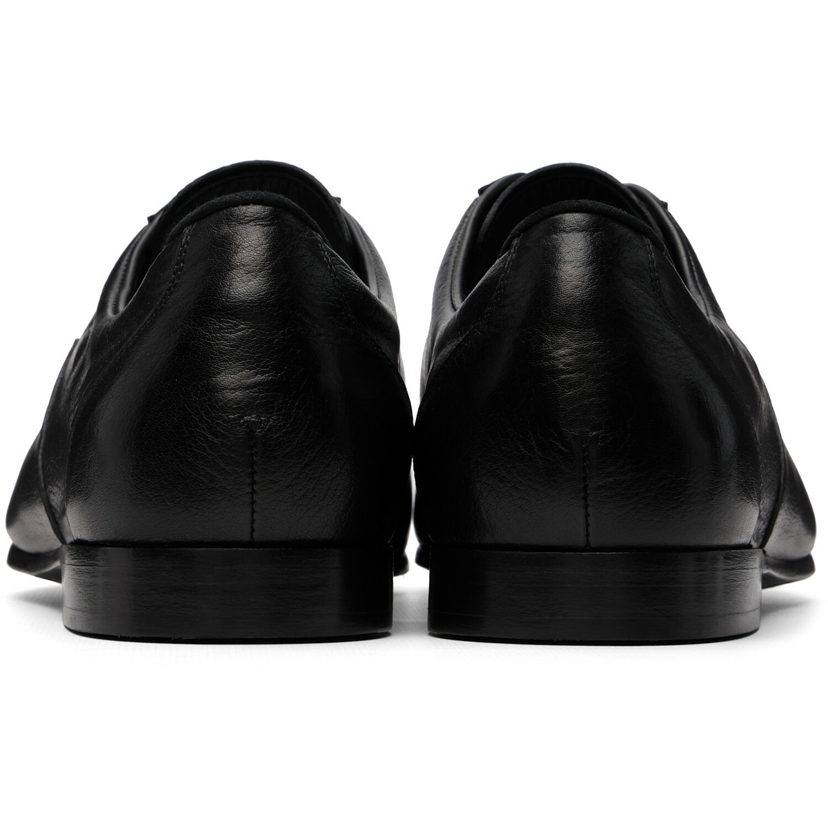 Jil Sander Black Hamburg Lace-Up Oxfords