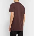 Rick Owens - Levels Slim-Fit Cotton-Jersey T-Shirt - Burgundy