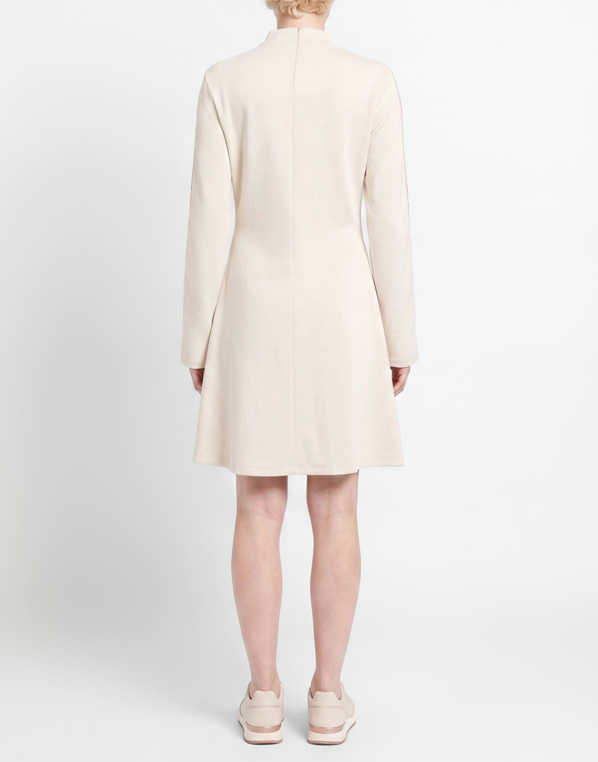 Ea7 Womens Mini dress in Beige