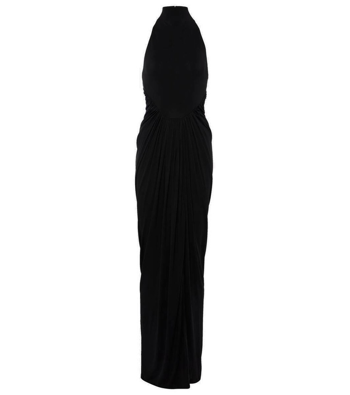 Photo: Alaïa Halterneck draped gown