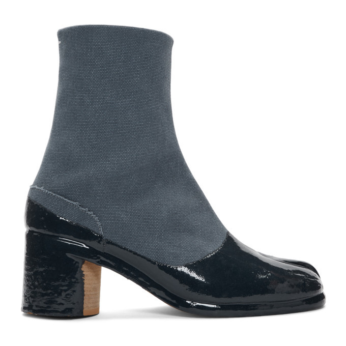 Maison margiela discount blue boots