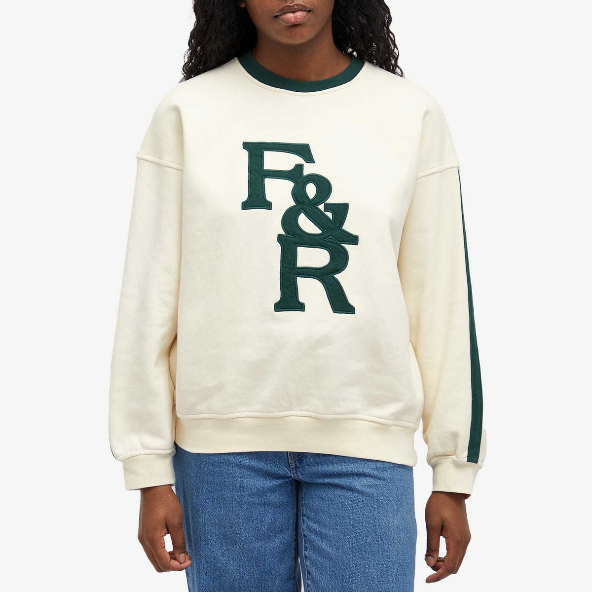 4th & Reckless Women's Sloane Sweatshirt in Cream