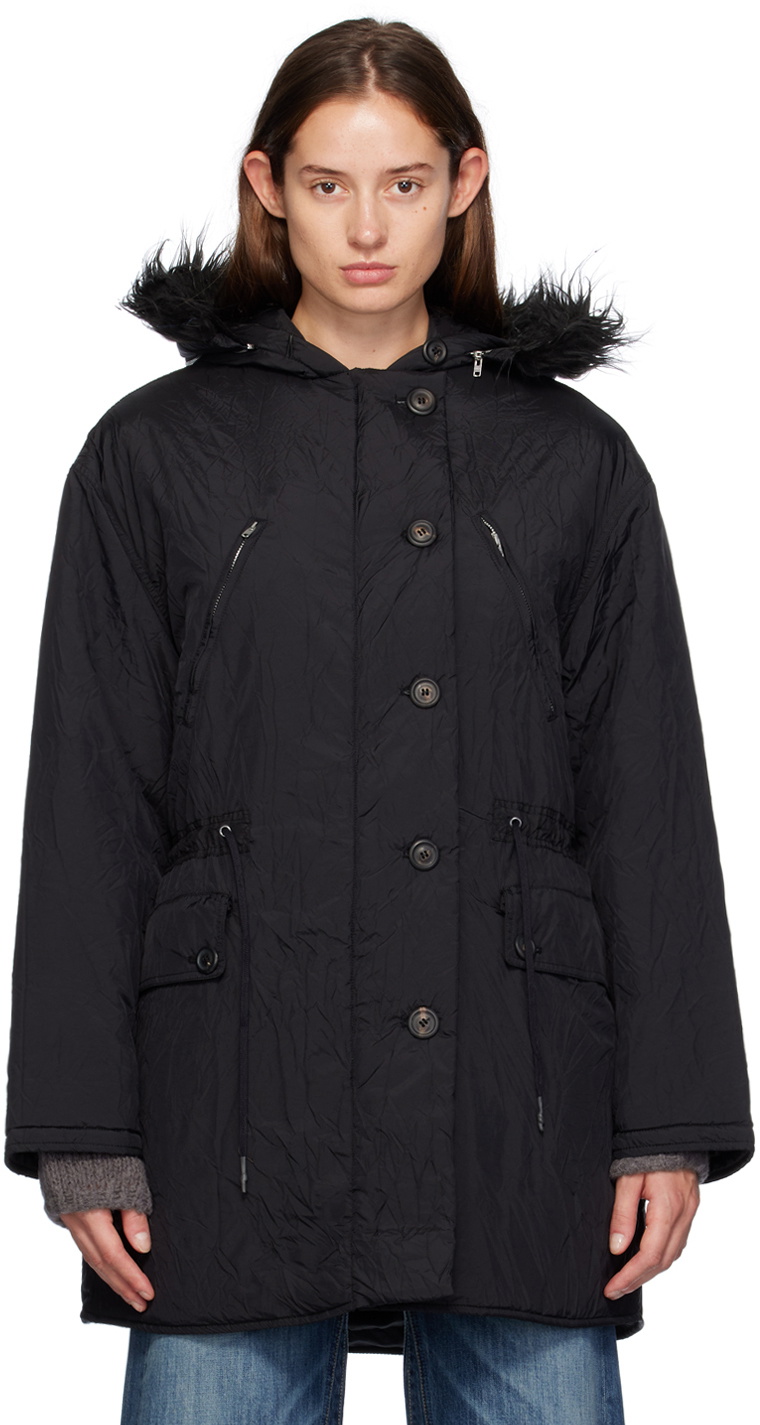 OUR LEGACY Black Subtle Coat Our Legacy