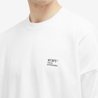 WTAPS Men's 20 Long Sleeve Printed T-Shirt in White