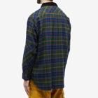 Barbour x and wander Tartan Overshirt in Classic Tartan