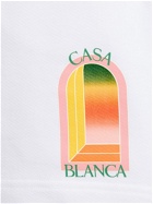 CASABLANCA - Gradient Arch Organic Cotton Shorts
