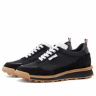 Thom Browne Men's Alumni Tech Sneaker in Black