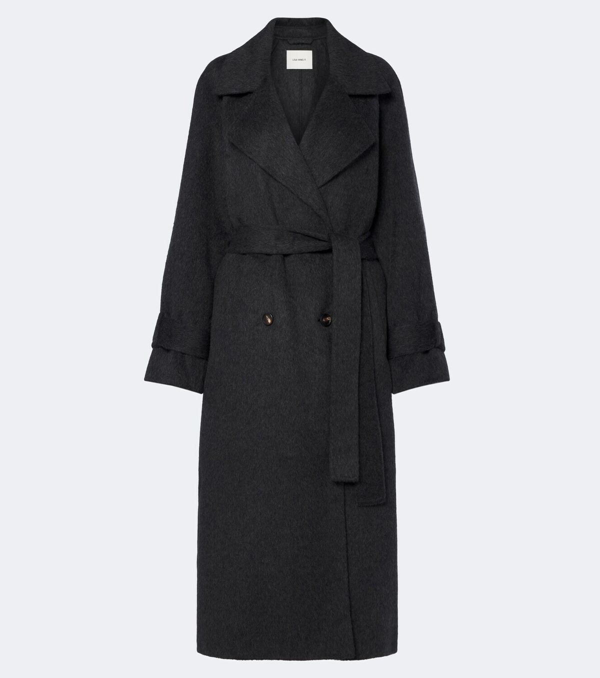Lisa Yang Doublé wool and alpaca coat