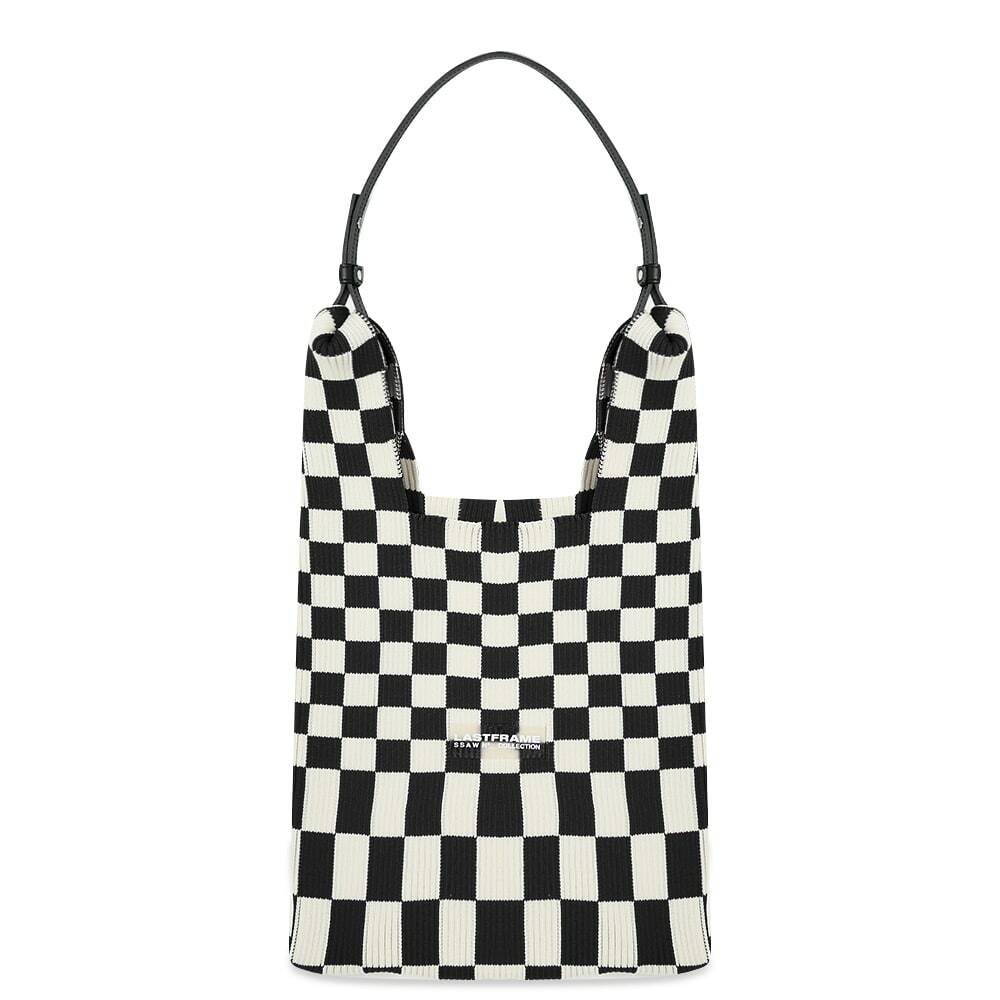 Metallic Ichimatsu Market Bag